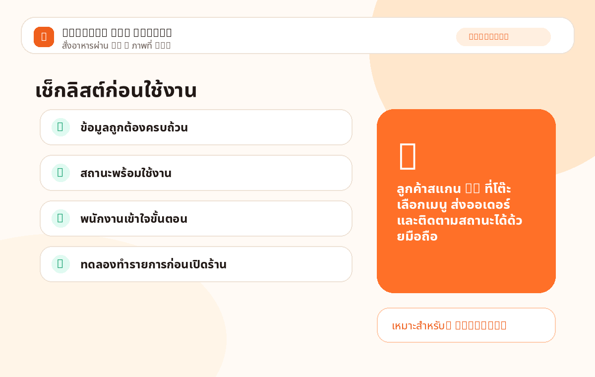 สั่งอาหารผ่าน QR ภาพที่ 3