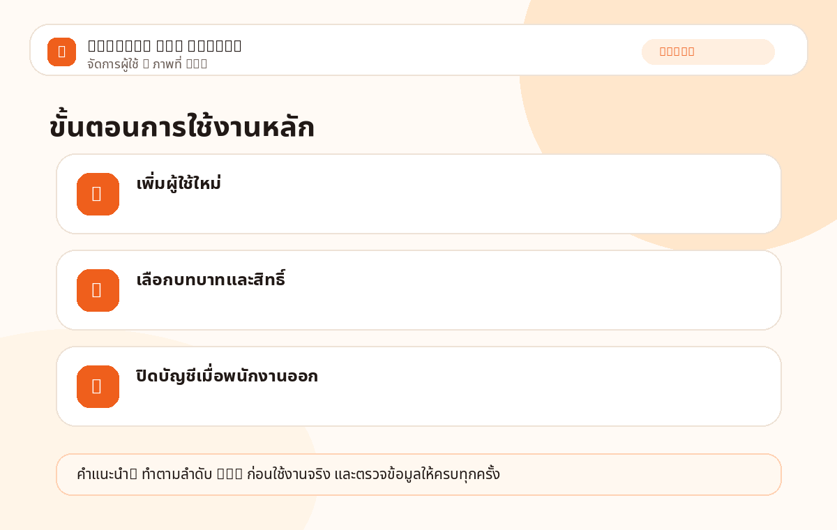 จัดการผู้ใช้ ภาพที่ 1